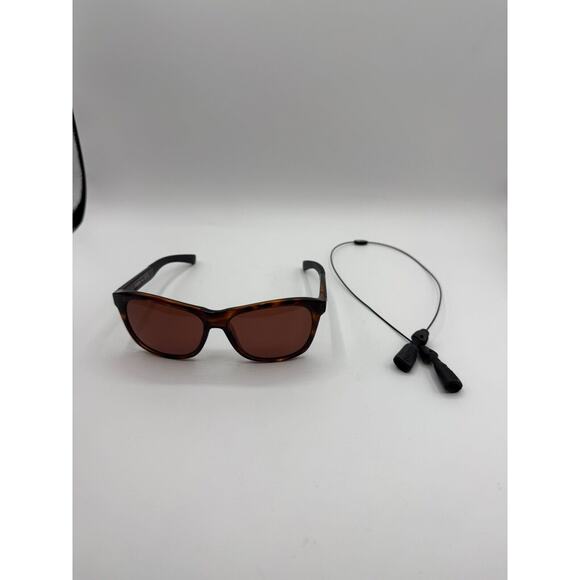 Costa Del Mar Vela Tortoise 580P Sunglasses 06S9027-0356 *Includes Retainer - Picture 1 of 16
